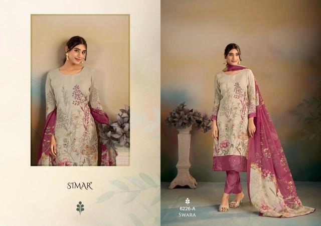 Glossy simar swara dress material wholesale in india
